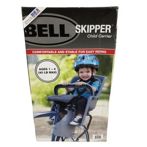 Bell Skipper Rear Child Carrier Washable Cushion 5-Point Safety Harness